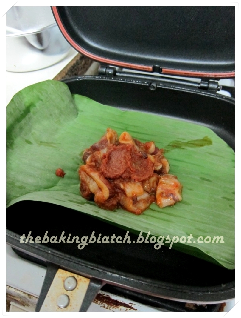 The Baking Biatch by Cynthia Lim Happy Call Pan Banana Leaf Sambal